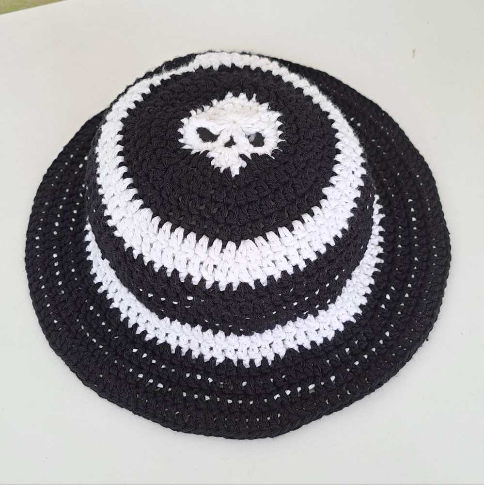 Crochet Skull Hat